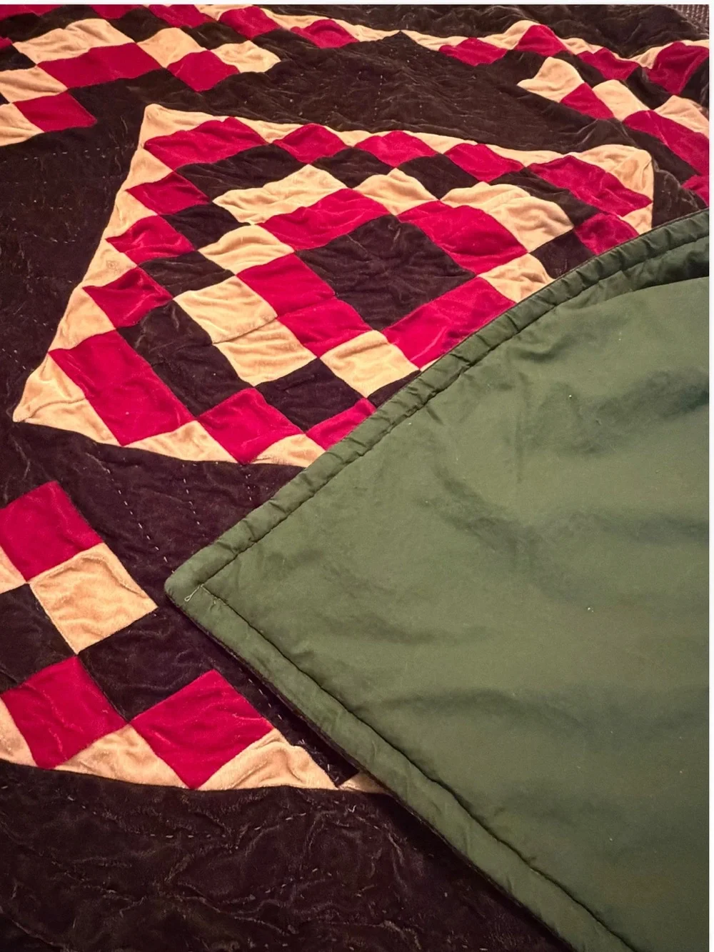 Vintage beautiful quilted